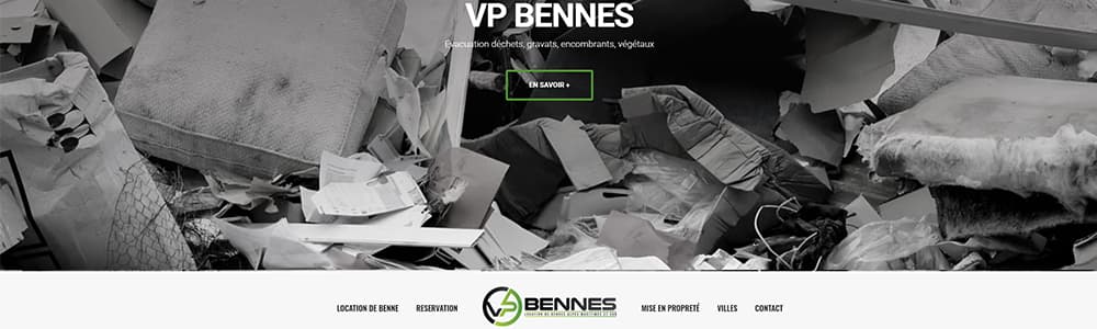 Création du site VP Bennes